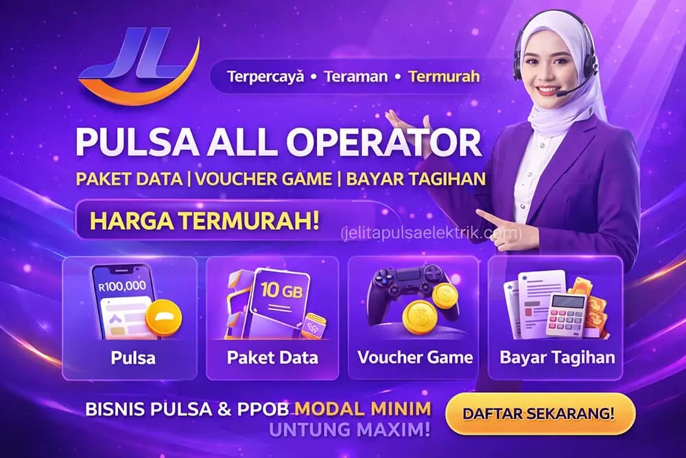 Daftar harga pulsa dan PPOB Jelita Reload